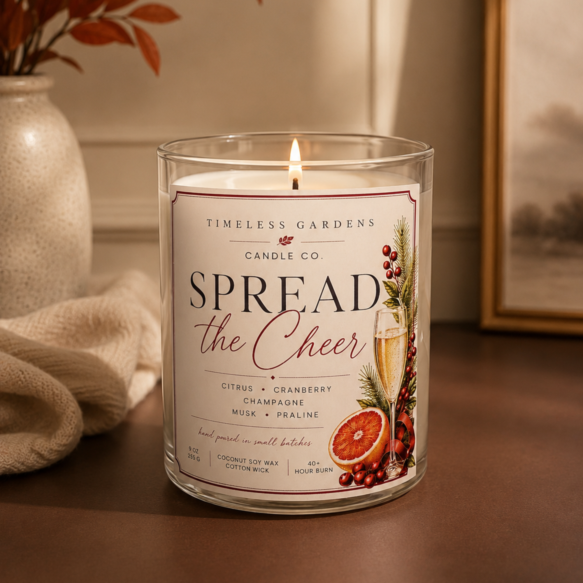 Spread the Cheer | Cranberry Prosecco - Image 2