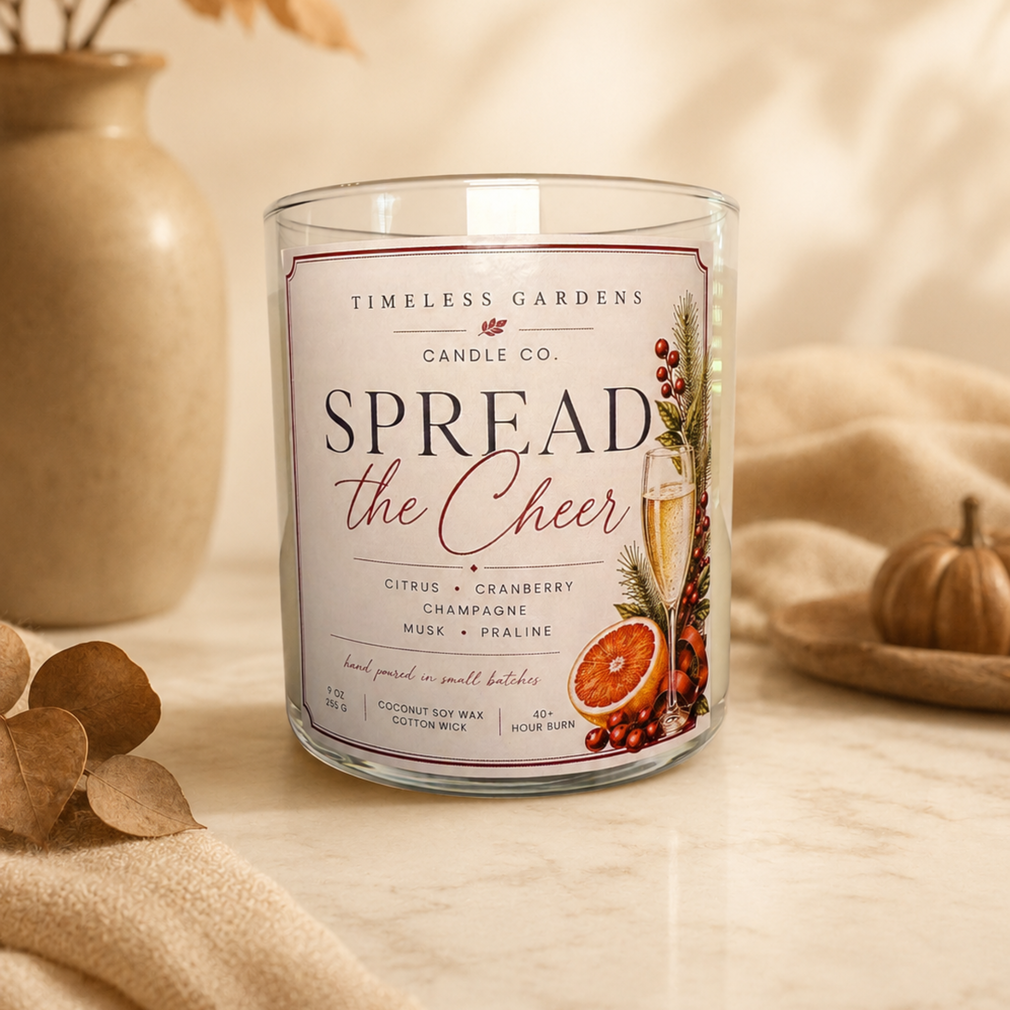 Spread the Cheer | Cranberry Prosecco - Image 3